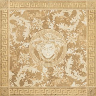 Gardenia (Versace) Marble панно Rosone Oro 240422 117.2*117.2