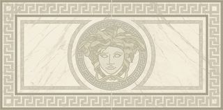Gardenia (Versace) Marble панно Rosone Bianco 240431 117.2*58.5