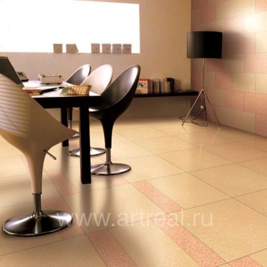 интерьер коллекции керамогранита Sahara. Granula Series завода Hitom