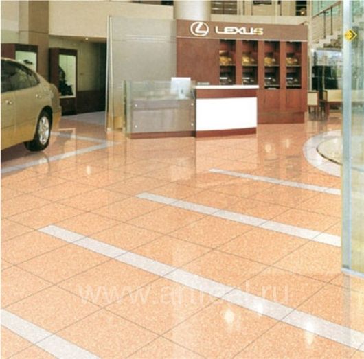 интерьер коллекции керамогранита Sahara. Granula Series завода Hitom