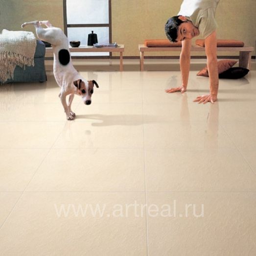 интерьер коллекции керамогранита Soluble Series завода Hitom