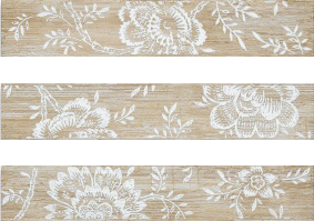 Naxos Euphoria бордюр Listello Stencil Mix  45*8