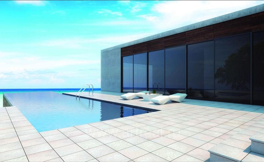 Клинкер Exagres Petra в интерьере