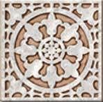 Polis Domus Aurea вставка Tozzetto Aurea Rose Nat 8.5*8.5