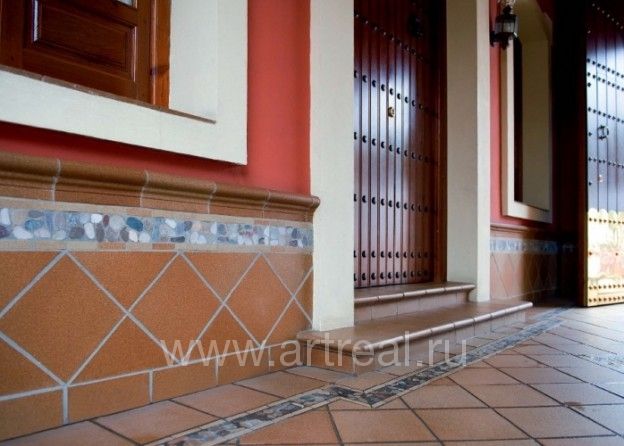 Gresan Albarracin Клинкер Gresan Albarracin в интерьере