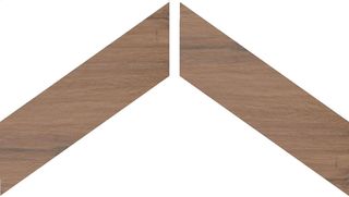 Casalgrande Padana Tavolato керамогранит Chevron Marrone Medio B 31*29.5