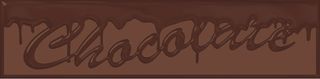 Monopole ceramica Chocolate декор Chocolate Chocolatier 40*10