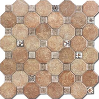 Oset Royal напольная плитка Brown 33*33