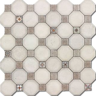 Oset Royal напольная плитка White 33*33