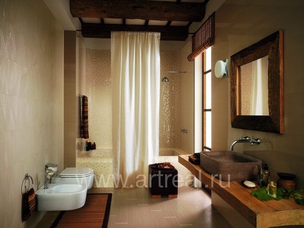 Керамическая плитка Miss Fap в интерьере