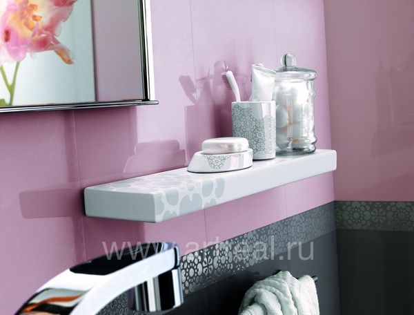 Керамическая плитка Miss Fap в интерьере