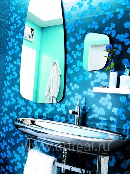 Керамическая плитка Miss Fap в интерьере