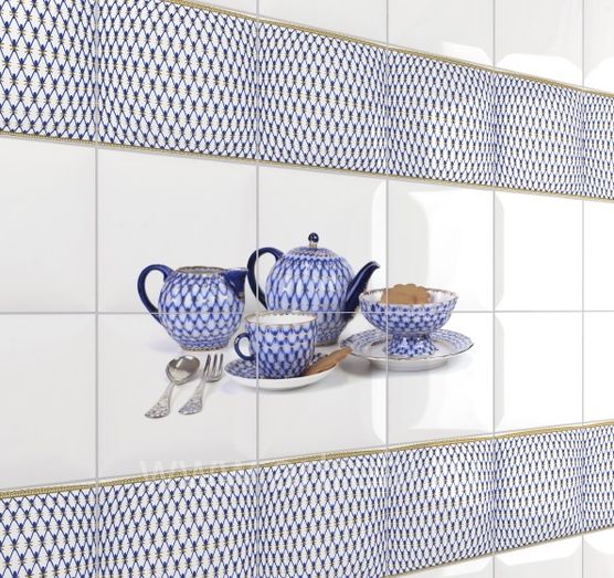 Керамическая плитка Amadis Fine Tiles Teapot в интерьере