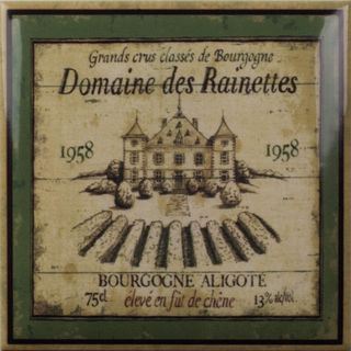 Amadis Fine Tiles Wine декор Label 15*15