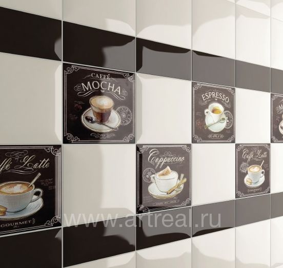 Керамическая плитка Amadis Fine Tiles Coffee в интерьере