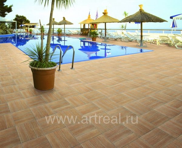 Керамогранит RHS Eco forest в интерьере