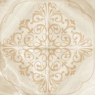 Savoia ceramic Onix панно Decoro Crema S52174D2 104*104