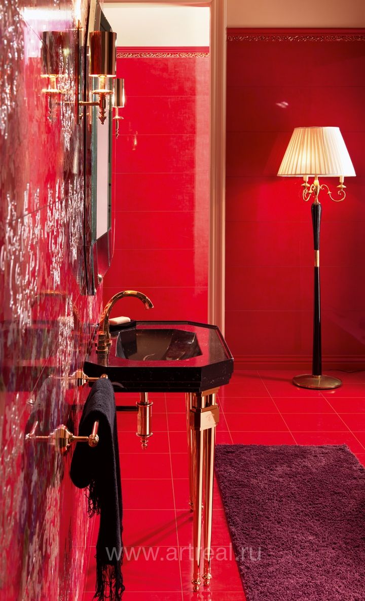 Керамическая плитка Petracers Primavera Romana в интерьере