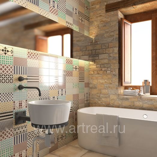 Керамическая плитка Vives Mugat-Rivoli в интерьере