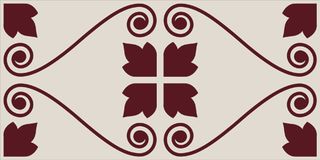 Vives Mugat-Rivoli декор Huchette Cereza G.175 20*10