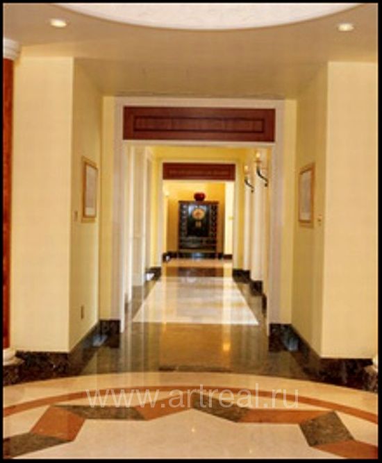 интерьер коллекции керамогранита 40х40 завода RAK Ceramics