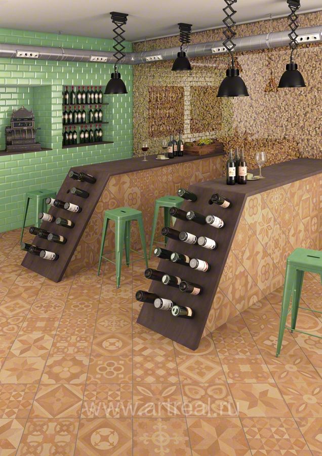 Керамогранит Vives Alarcon в интерьере