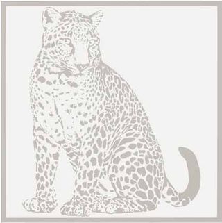 Petracers Gran Gala Leopardo Seduto - Bianco