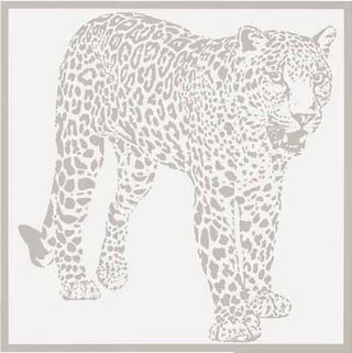 Petracers Gran Gala Leopardo A Caccia - Bianco
