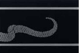 Petracers Gran Gala декор Serpente D - Nero 31.5*21