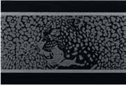 Petracers Gran Gala декор Leopardo B - Nero 31.5*21