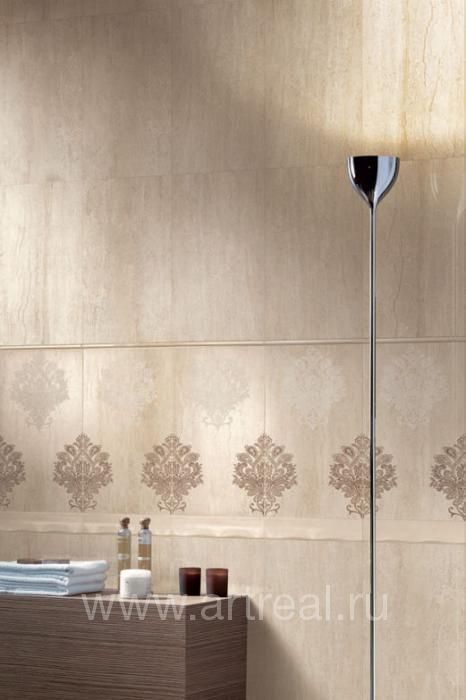 Керамогранит Cir & Serenissima I travertini в интерьере