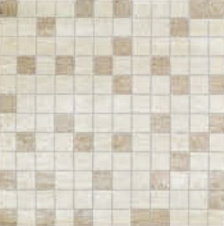 Cir & Serenissima I travertini мозаика Mosaico Mix Travertino Teseera 30*30