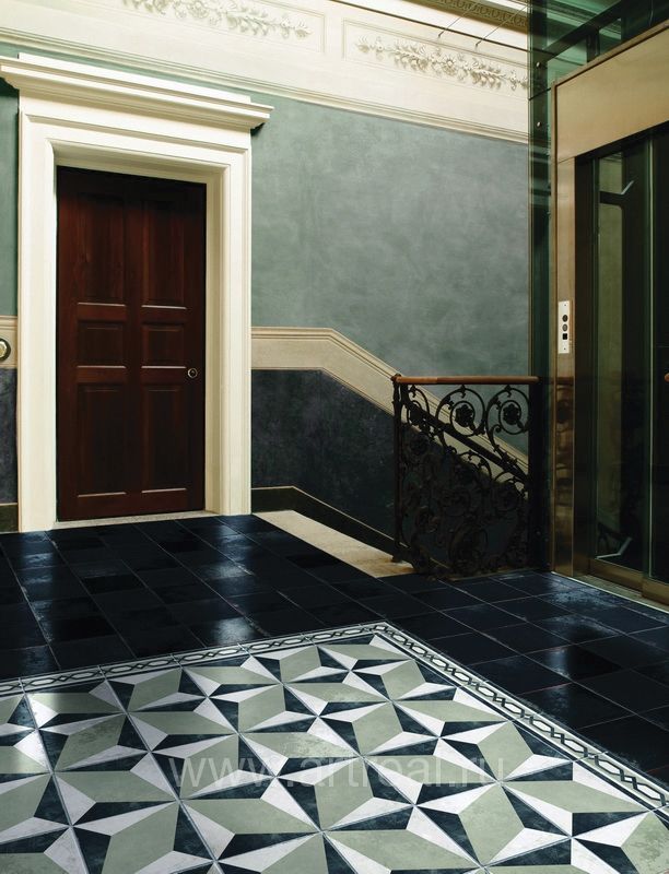 Керамогранит Cir & Serenissima Via Emilia в интерьере