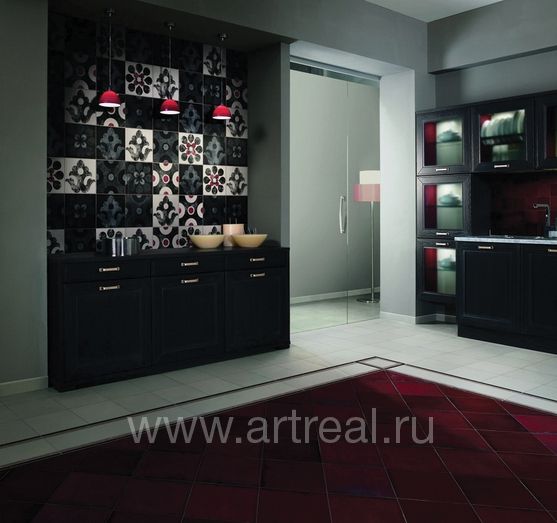 Керамогранит Cir & Serenissima Via Emilia в интерьере