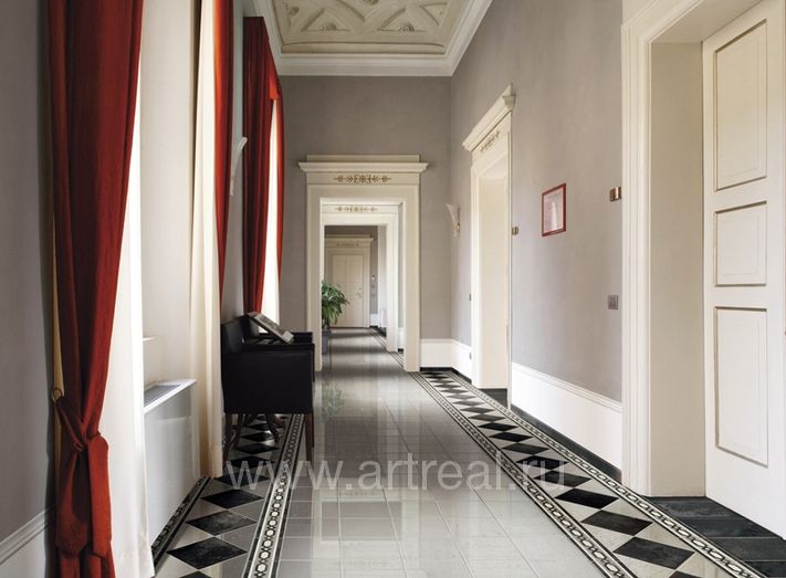 Керамогранит Cir & Serenissima Via Emilia в интерьере