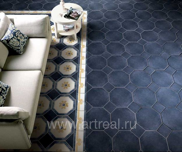 Керамогранит Cir & Serenissima Via Emilia в интерьере