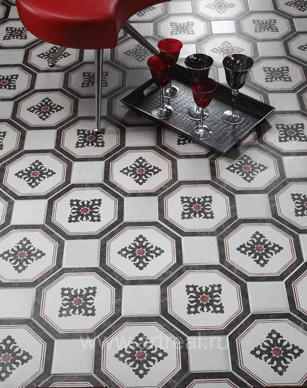 Керамогранит Cir & Serenissima Via Emilia в интерьере