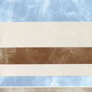 Cir & Serenissima Via Emilia декор Greca Linea Crema-Azzurro 20*20