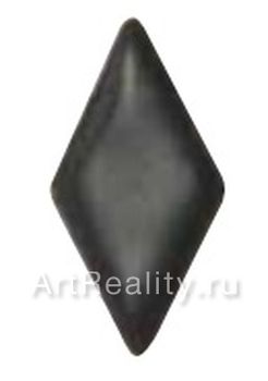 Petracers Rhumbus мозаика Nero Satinato 33*33