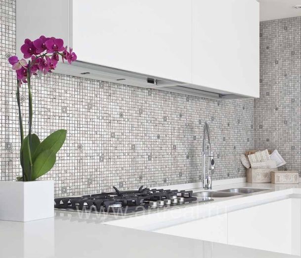 Мозаика Skalini Metal Stone в интерьере