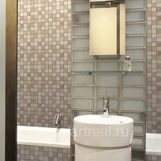 Мозаика Skalini Metal Stone в интерьере