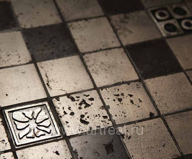 Мозаика Skalini Metal Stone в интерьере