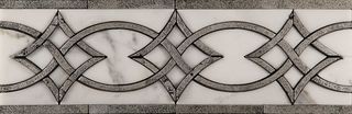 Skalini Metal Stone бордюр Venice 2 (VN-2) 30.5*10