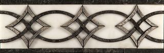 Skalini Metal Stone бордюр Venice 6 (VN-6) 30.5*10