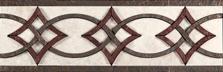 Skalini Metal Stone бордюр Venice 4 (VN-4) 30.5*10