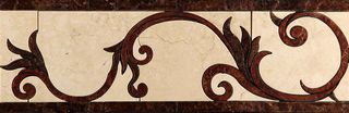 Skalini Metal Stone бордюр Roman 4 (RM-4) 30.5*10