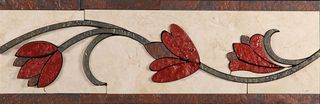 Skalini Metal Stone бордюр Tulip 3 (TL-3) 30.5*10