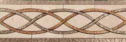 Skalini Metal Stone бордюр Epic 1 (EP-1) 30.5*10
