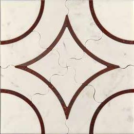 Skalini Metal Stone напольная плитка Alcamo (White)-1/5  (ACM (W)-1/5) 30.5*30.5