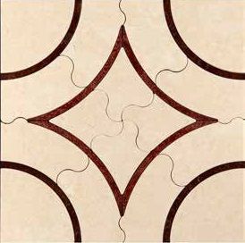 Skalini Metal Stone напольная плитка Alcamo (Yellow)-1/4  (ACM (Y)-1/4) 30.5*30.5